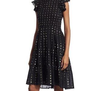 Sea New York Black and Gold Party Dress, Size 2